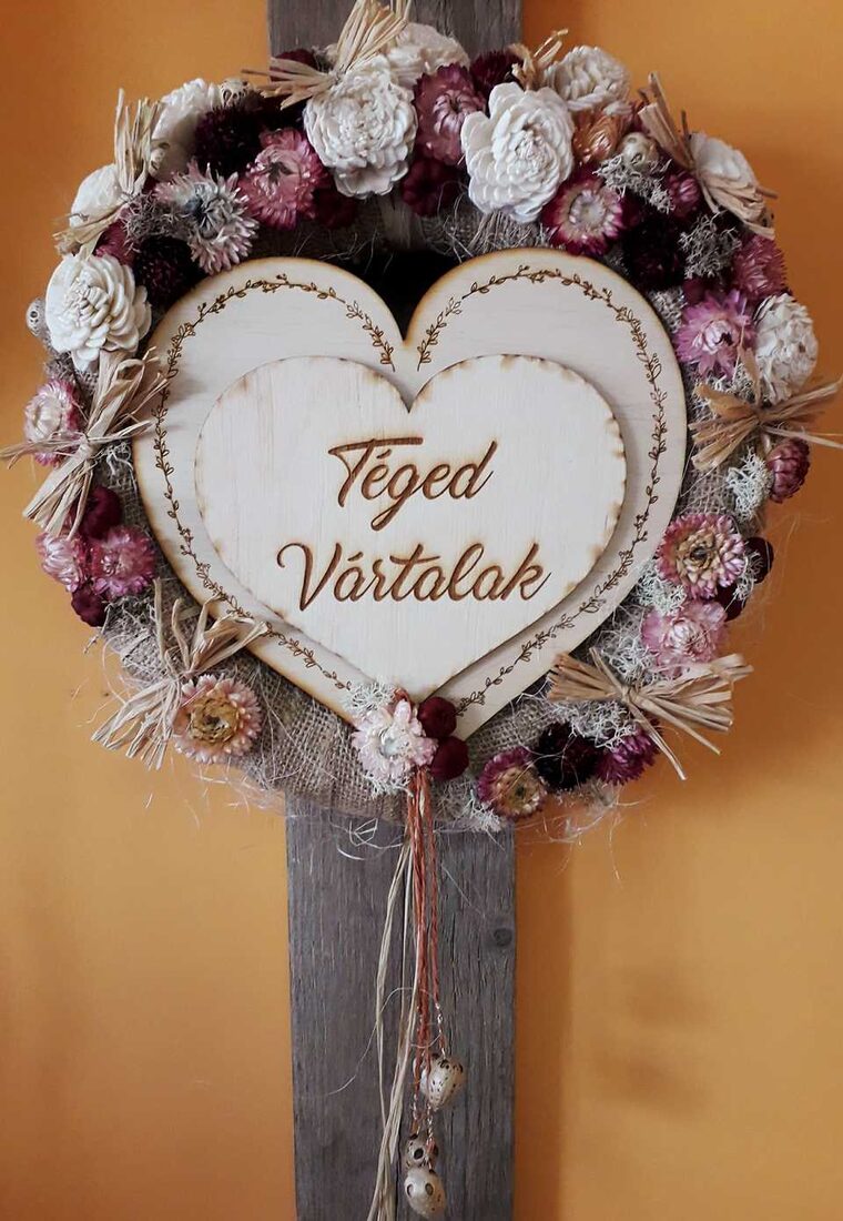 Vendégváró ajtókopogtató